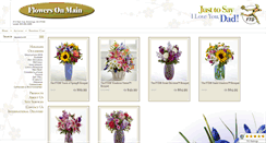 Desktop Screenshot of flowersonmain.com